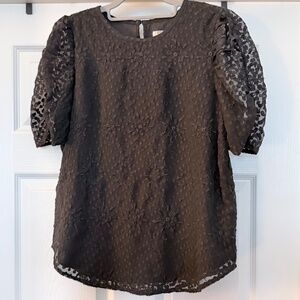 Loft Black Size XS NWT Blouse